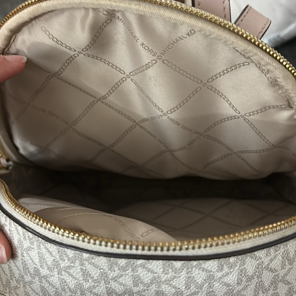 Pink and White Michael Kors BackPack - Picture 3 of 5